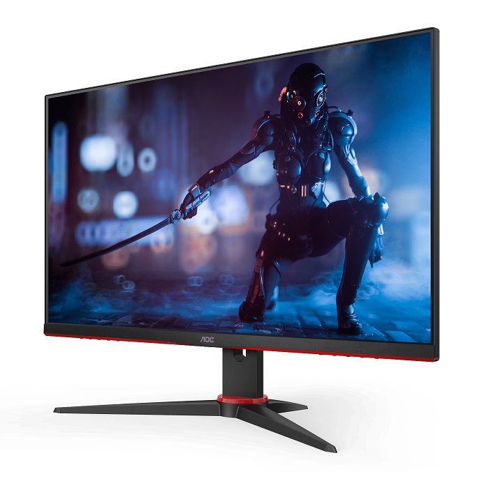  27" Gaming Monitor: FHD 1920 x 1080, 165Hz 4ms GtG, VGA/2*HDMI/DisplayPort, VESA 100, Black/Red  