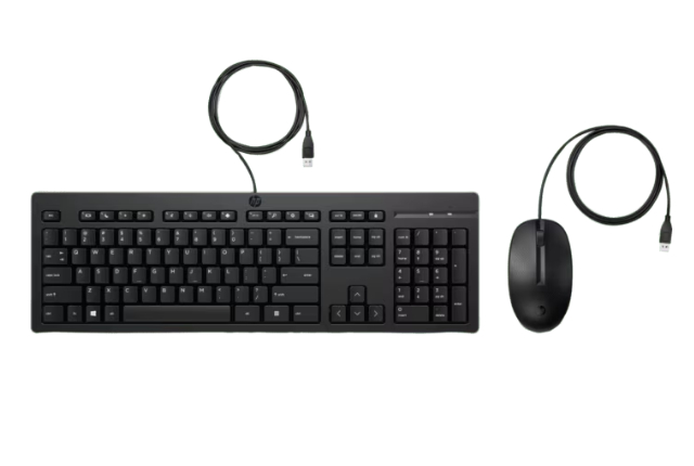  HP 225 Wired Mouse and Keyboard Combo  