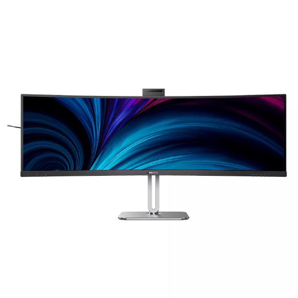  49" 32:9, Dual QHD 5K 5120 x 1440 SuperWide Curved with USB-C Monitor, 4ms, 75hz, 2xHDMI 2.0, 1xDP, USB-C, RJ45, Webcam, 4YR Warranty  