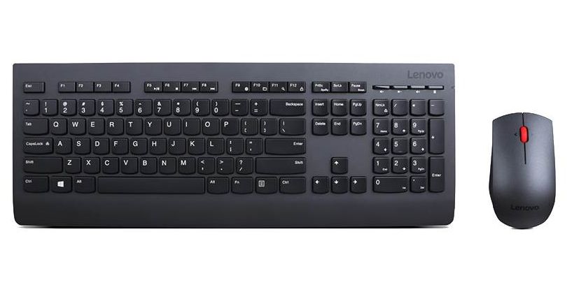  <b>Keyboard & Mouse:</b> Professional Wireless Keyboard and Mouse Combo - US English  