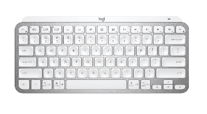  Bluetooth Keyboard: MX KEYS MINI - Minimalist Wireless Illuminated Keyboard - Pale Gray  