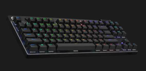  Wireless Gaming Keyboard: PRO X TKL LIGHTSPEED Gaming Keyboard Tenkeyless Wireless & Bluetooth LightSync RGB - Black  