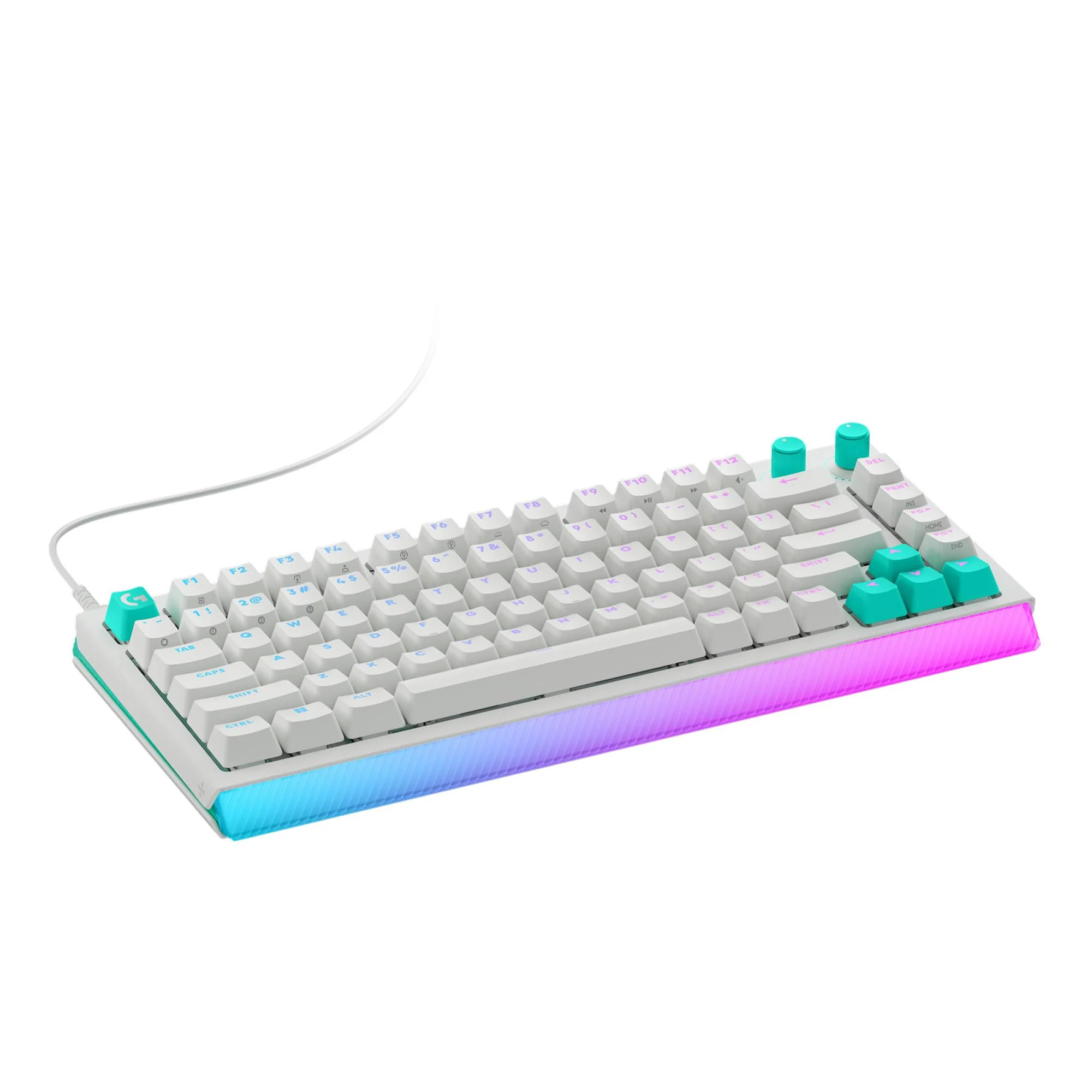  Logitech G G512 X 75 Mechanical Gaming Keyboard - White  