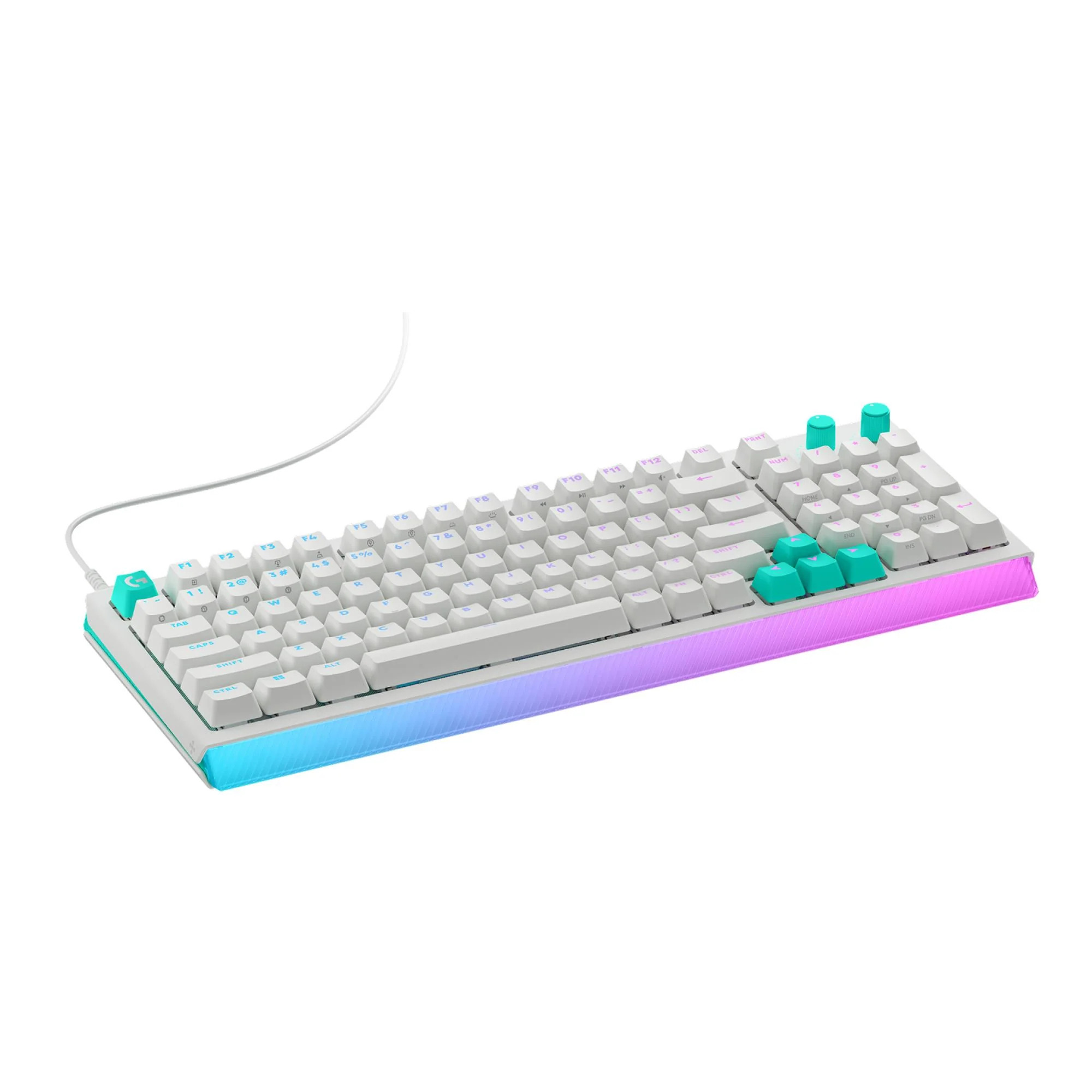  Logitech G G512 X 98 Mechanical Gaming Keyboard - White  