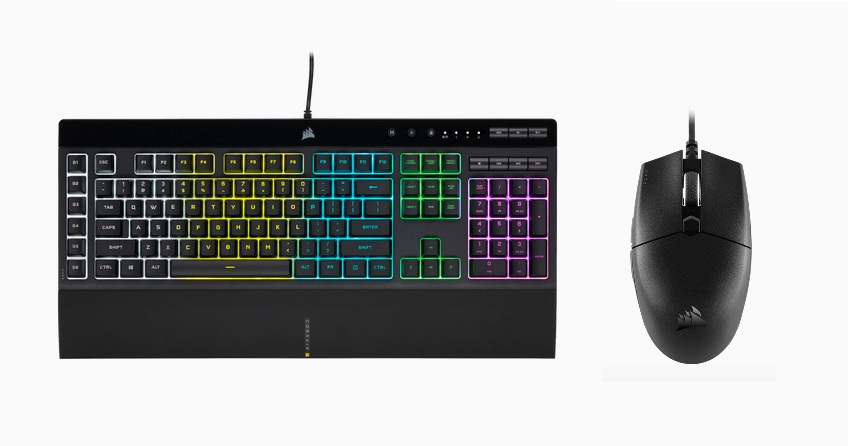  <b>Gaming Keyboard & Mouse:</b> K55 RGB PRO + KATAR PRO Gaming Wired RGB Keyboard & Mouse Bundle  
