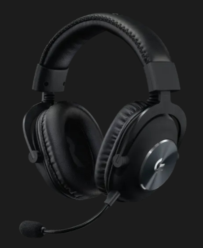  Wired Gaming Headset: Logitech PRO GAMING HEADSET - 7.1 Surround Sound, PRO-G Drivers, PRO Boom Mic  