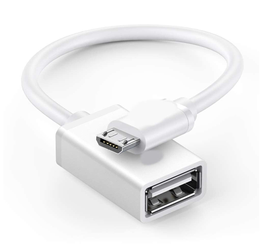  Micro USB - USB (Female) Adapter 15cm  