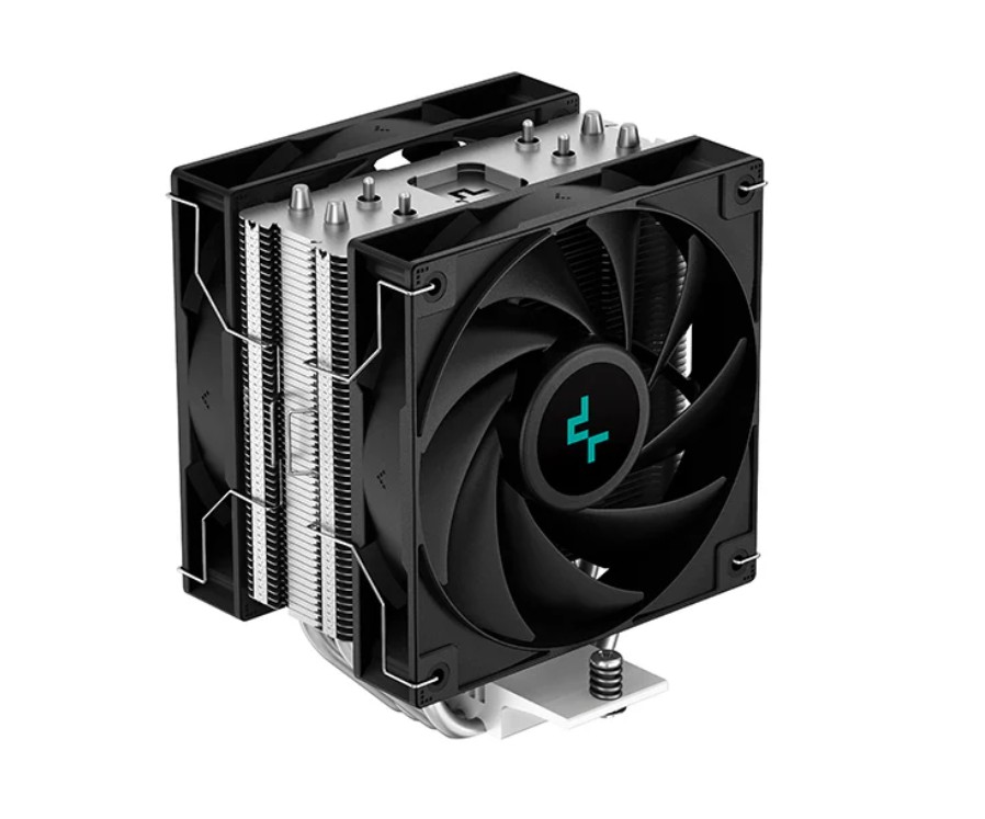  AG400 PLUS Single Tower CPU Cooler Dual Fan, 4 Heat Pipes, 120mm PWM Fan, D: 125107150 mm(LWH), IntelLGA1851/1700/1200/1151/1150/1155, AM5/AM4  