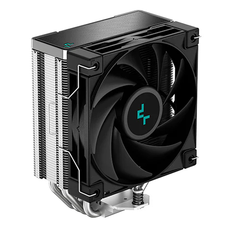  CPU Cooler: DeepCool AK400 - Black<br>1x 120mm PWM Fan, 12797155 mm<br>Supports: Intel LGA1700, LGA1200, LGA115x, AMD AM5, AM4  