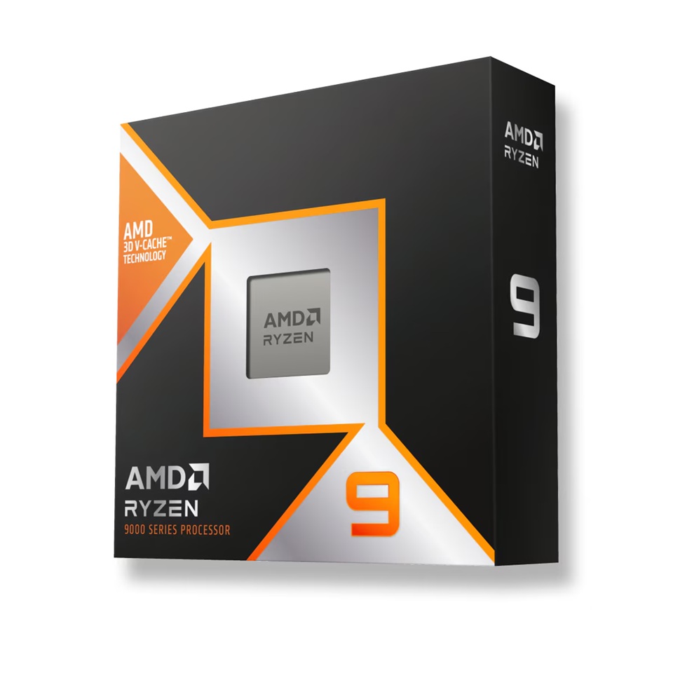  Ryzen 9 9900X3D, 12Cores/24Threads, 120 watts, Max Freq 5.5Ghz, 140MB Cache, WOF, Radeon™ Graphics  