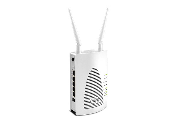  802.11ac Wave 2 Access Point with Mesh Wi-Fi, 4 x GbE ports, 1 x Gigabit PoE PD port, and Dual-LAN segments  