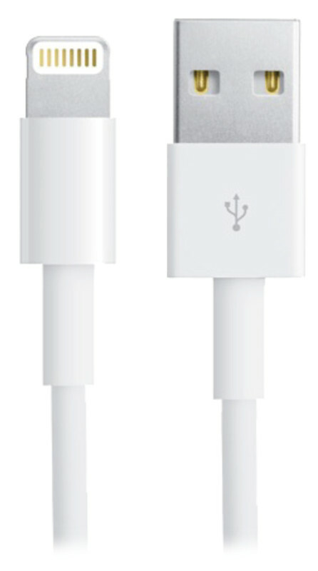  iPhone Lightning - USB Charge & Sync Cable 1m White  
