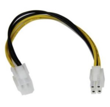  ATX12V 4 Pin P4 CPU Power Extension Cable - M/F 20cm  