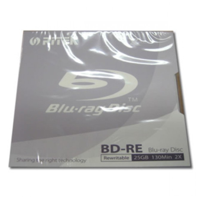  25GB BD-RE / 2X / 1 JEWEL CASE / REWRITABLE  