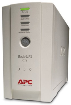  APC Back-UPS Standby UPS 350VA/210W, 230V, 4x IEC C13 Outlets (1x Surge)  
