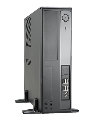  <b>SFF Slim-Tower Case</b>: BL641 - Black - 300W 80Plus Gold PSU Included<BR>1x 5.25" Bay, 2x 3.5" Bays, 1x 2.5" Bay, 1x 80mm Fan, 2x USB 3.0, 2x USB 2.0, Supports: mATX  