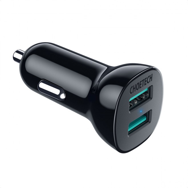  Quick Charge 3.0 Tech 36W (Max) Car Charger (No Cable)  