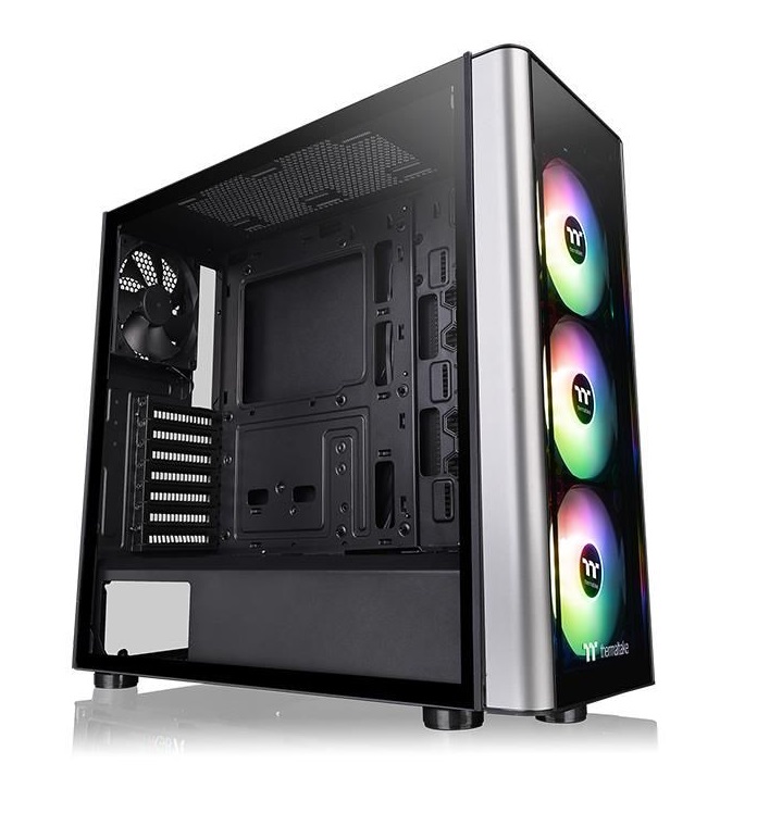  <b>Mid-Tower Case</b>: Level 20 MT ARGB - Black<BR> 3x 120mm ARGB-LED Fans, 1x 120mm Fan, 2x USB 3.0, Tempered Glass Side Panel, Supports: ATX/mATX/mini-ITX  