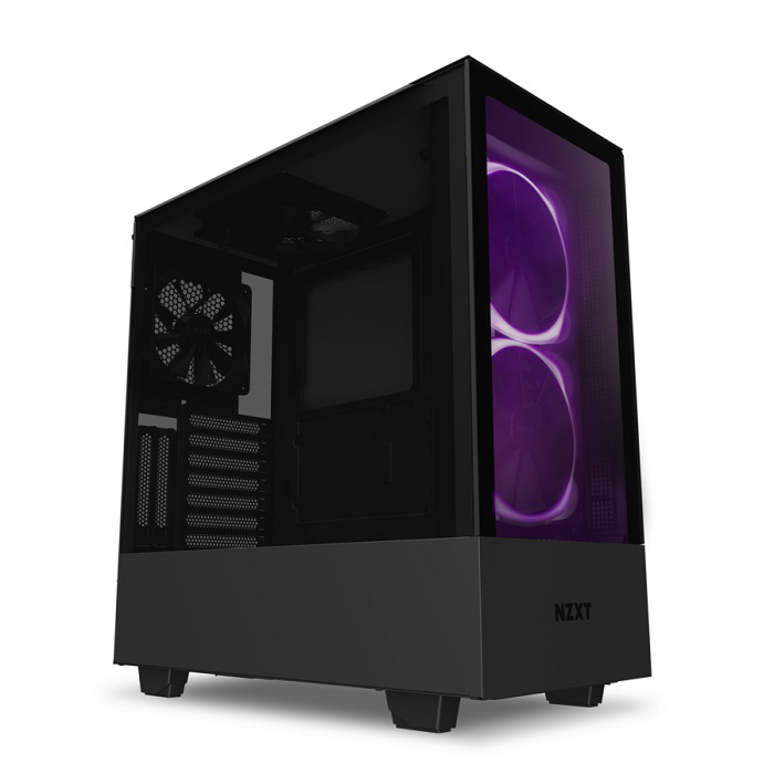  <b>Mid-Tower Case</b>: H510 ELITE - Matte Black<BR>2x 140mm RGB-LED Fans, 1x 140mm Fan, 1x 120mm Fan, 1x USB 3.1, 1x USB Type-C, Tempered Glass Side & Front Panel, RGB-LED Lighting, Supports: ATX/mATX/mini-ITX  