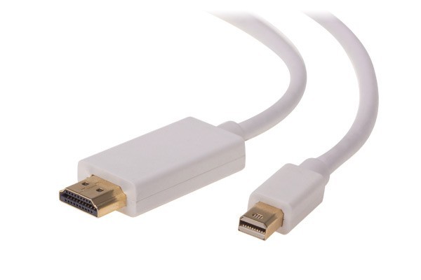  Mini DisplayPort (M) to HDMI (M) Cable 1.8m / 2m White  