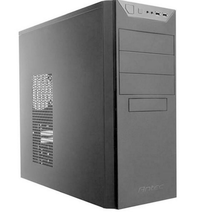  <B>Mid-Tower Case</b>: VSK4500E-P-U3 - Black - 500W PSU Included<BR>3x 5.25" Bays, 1x 120mm Fan, 2x USB3.0, Supports: ATX/mATX/mini-ITX  