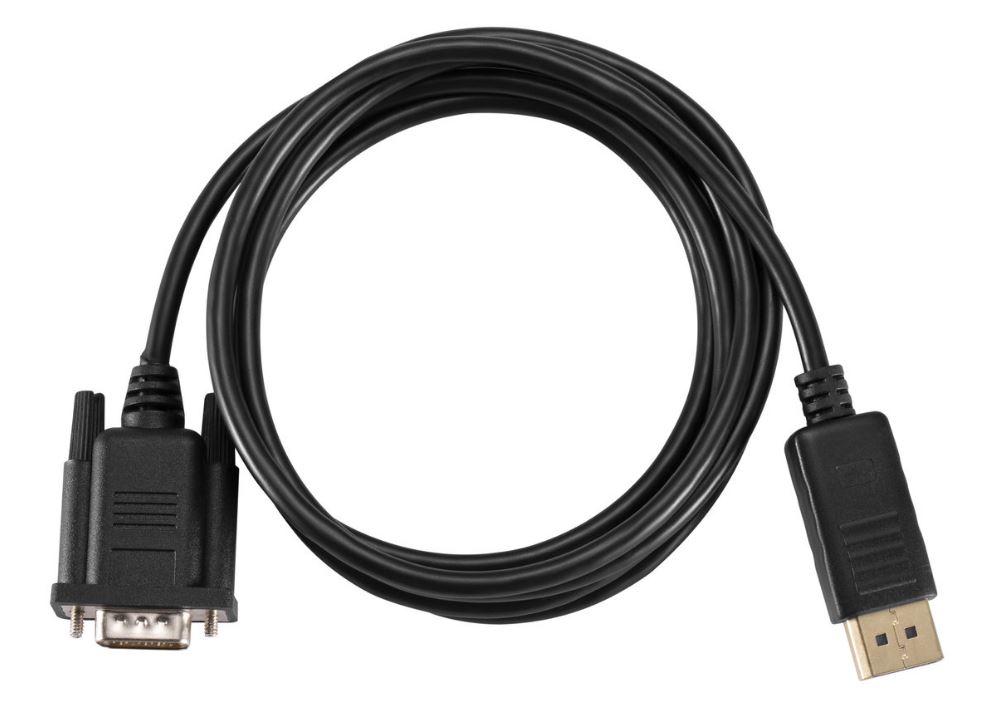  DisplayPort to VGA/D-Sub Cable 1.8m Male to Male  