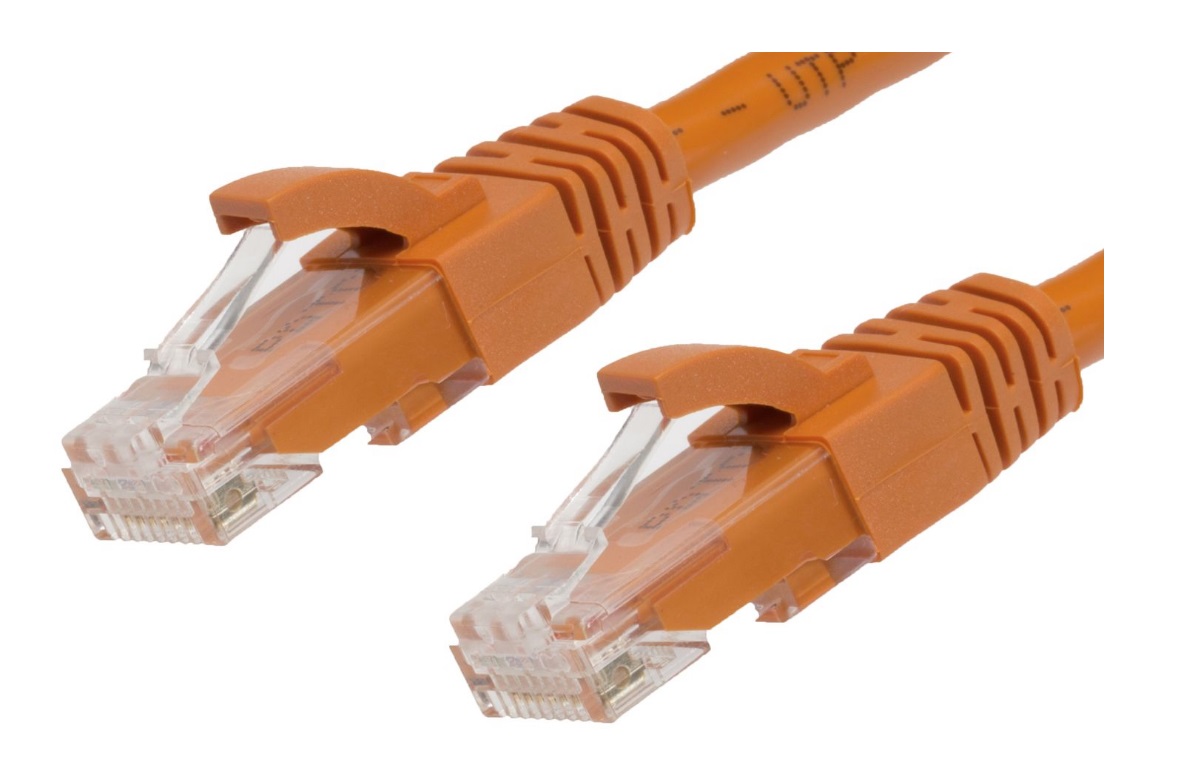  Network Cable: Cat6/6A RJ45 3M  Orange  