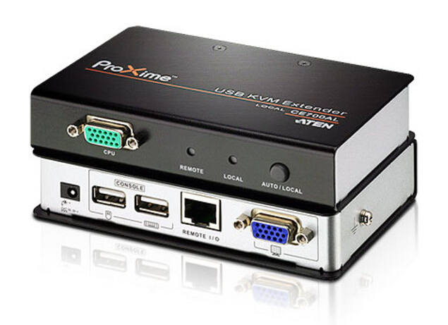  USB KVM Console Extender 1280x1024 @ 150m w/Surge Protection  