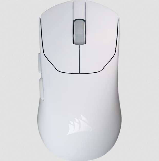  <b>Wireless Gaming Mouse:</b> SABRE v2 PRO ULTRALIGHT WIRELESS Gaming Mouse - White, 8,000Hz hyper-polling, CORSAIR MARKSMAN S sensor with 33K DPI, 70 hours of wireless battery life  