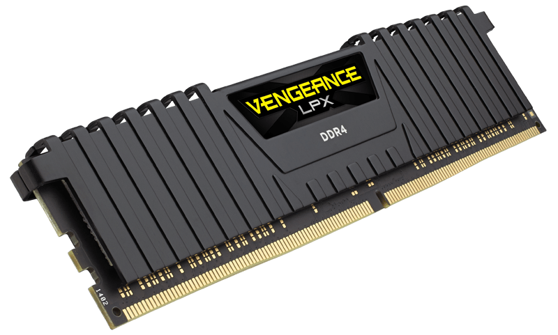  Dual Channel: 16GB (2x8GB) DDR4 3600MHz C18 Vengeance LPX - Desktop Memory  