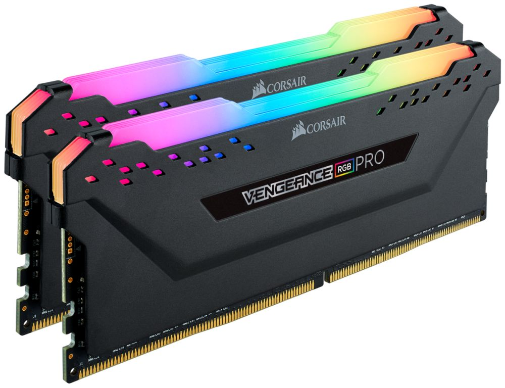  Dual Channel: 32GB (2x16GB) DDR4 3600MHz C18 Vengeance RGB PRO - Optimised For AMD Ryzen Desktop Memory  