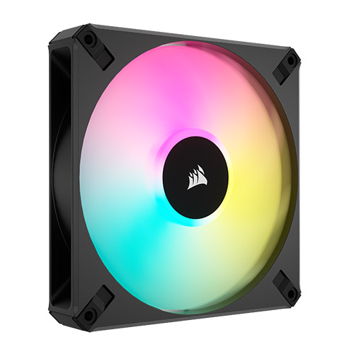  Corsair iCUE AF140 RGB ELITE 140mm PWM Fan Black - Single Pack  