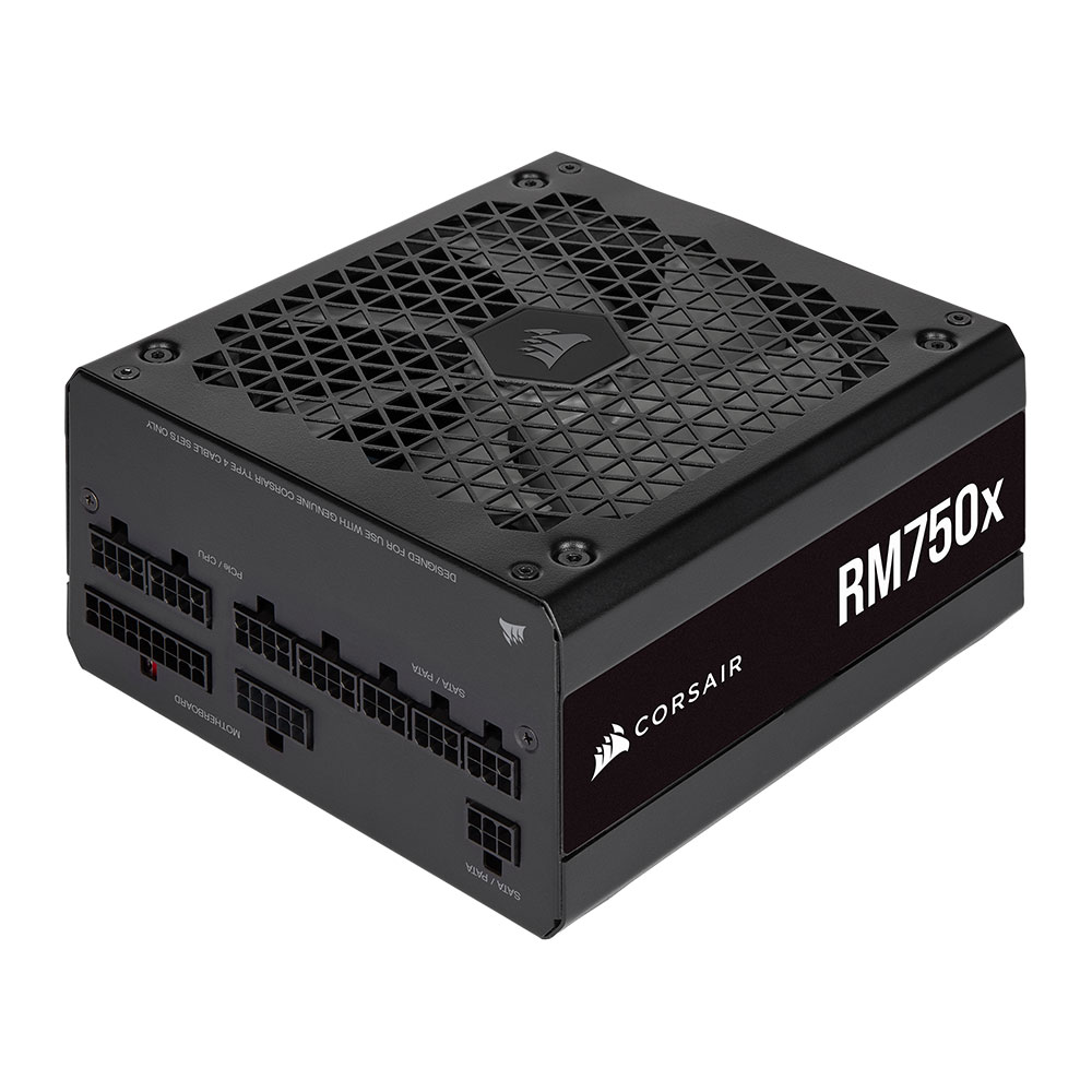  <b>ATX PSU</b>: 750W RMx Series<br> 80 Plus Gold, Fully Modular, 135mm Fan, 4x PCI-E, 10x SATA  