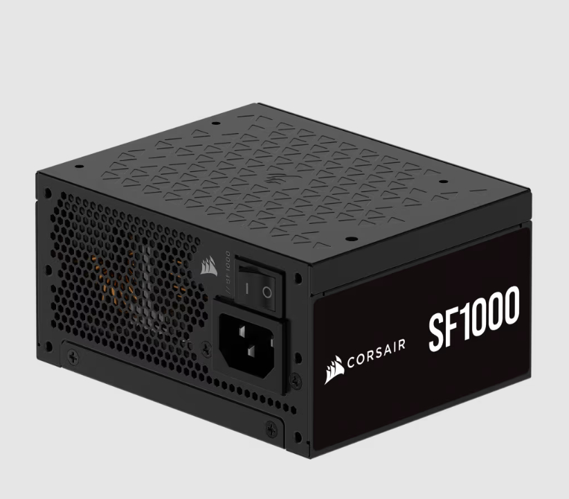 SFX PSU: SF1000 1000W 80Plus Platinum Fully Modular ATX 3.1 & PCIe 5.1 Certified power Supply - 92mm Fan, 2x EPS, 1x 12VHPWR, 4x PCI-e, 4x SATA, 3x Molex Connectors SFX PSU: SF1000 1000W 80Plus Platinum Fully Modular ATX 3.1 & PCIe 5.1 Certified power Supply - 92mm Fan, 2x EPS, 1x 12VHPWR, 4x PCI-e, 4x SATA, 3x Molex Connectors