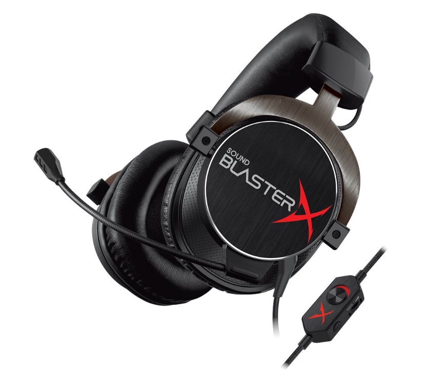  <b>Wired Gaming Headset:</b> Sound BlasterX H5 Tournament Edition, Professional Analog Gaming Headset  