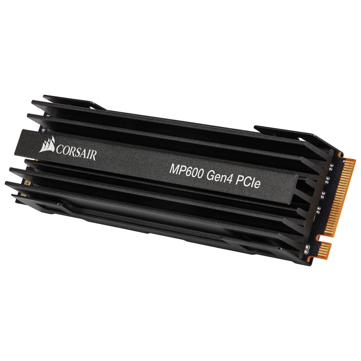  <b>M.2 NVMe SSD:</b> 1TB MP600 Force Series NVMe, PCIe Gen4, Read: 4950MB/s, Write: 4250MB/s, R:600K/W:680K IOPS, 1800 TBW, 1.7M MTBF  