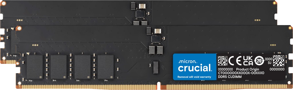  Dual Channel: 32GB (2x16GB) DDR5 6400MT/s CL52  