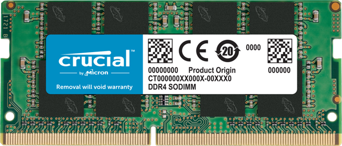  SO Dimm Single Channel: 8GB (1x8GB) DDR4 3200MHz CL22 1.2V - Notebook Laptop Memory  