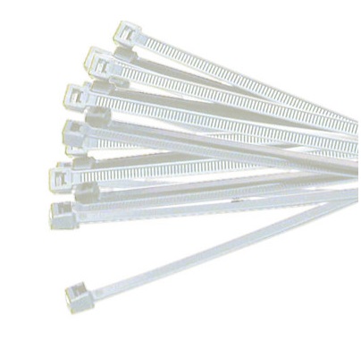  Cable Ties: 4 x 200mm White 20pcs  