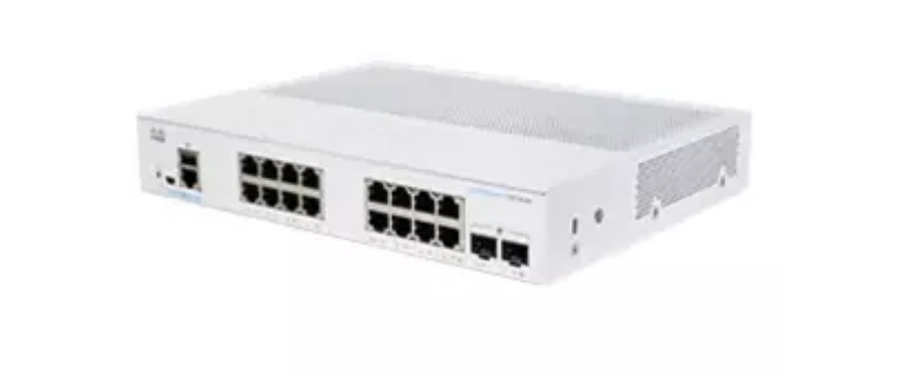  Managed Switch: 18 Ports - 2 Layer Supported - Modular - 2 SFP Slots - Optical Fiber, Twisted Pair  