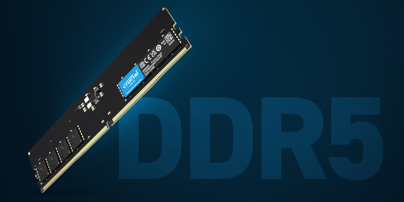  Single Channel: 32GB (1x32GB) DDR5 4800MHz CL40 - Desktop Memory  