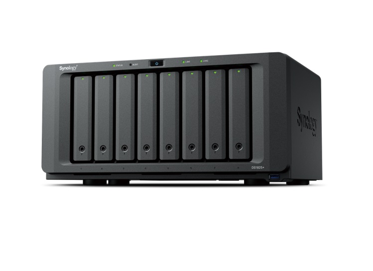  NAS: 8 Bay AMD Ryzen V1500B 4 core 2.2Ghz, 4GB Non ECC ,  2 x 2.5GbE LAN Port, PCIe x 1, 2x built in M.2 NVMe Slot  