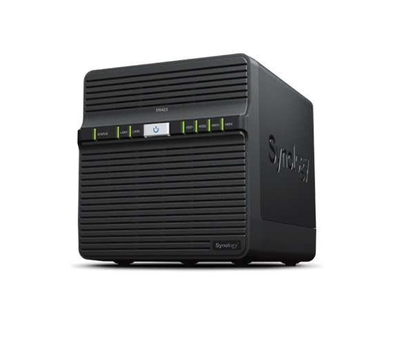  NAS: 4 Bay Diskstation, Diskless 2x 1GbE NAS , Realtek RTD1619B 4 Core 1.7GHz, 2GB DDR4  