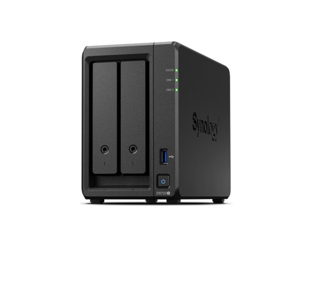  NAS: 2 Bay 3.5" Diskless 2xGbE NAS (Scalable) ,AMD Ryzen R1600 dual core, 2GB RAM, 1xUSB3, eSATA  