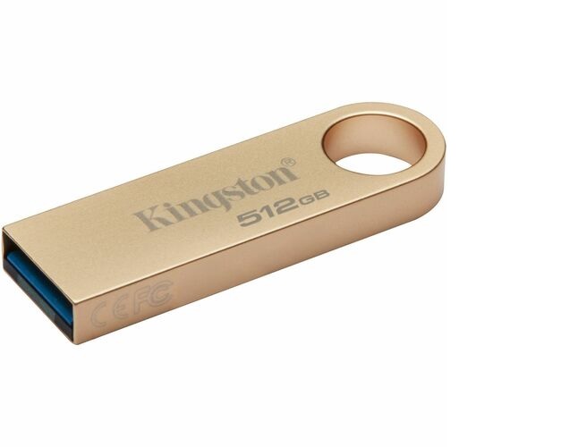  DataTraveler SE9 G3 512 GB USB 3.2 (Gen 1) Type A Flash Drive - 220 MB/s Read Speed - 100 MB/s Write Speed  