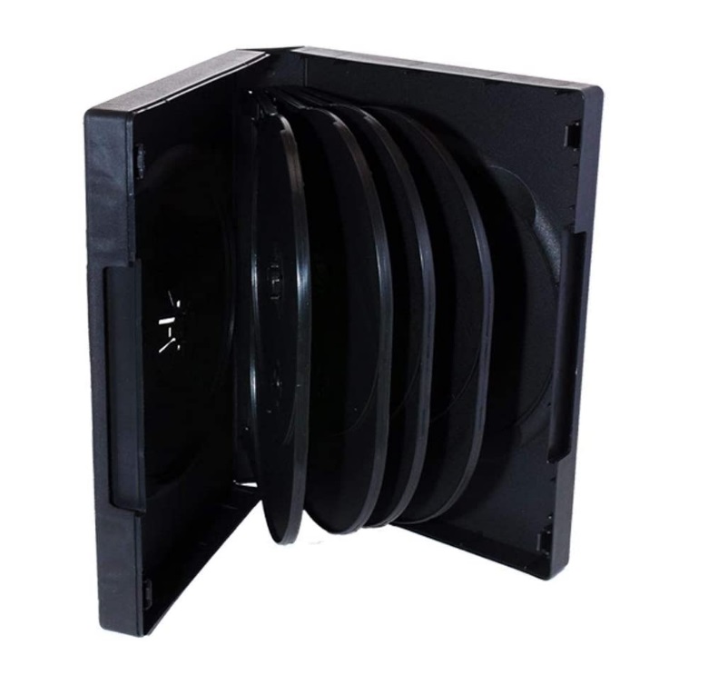  DVD CASE - Fit 10 Black  