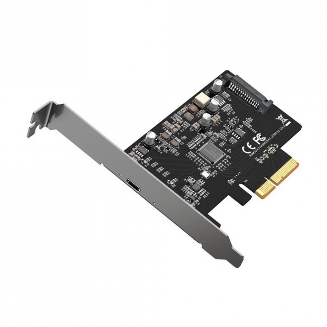  PCI-e x4 to USB 3.2 Gen2x2 20Gbps USB-C Type-C Expansion Card  