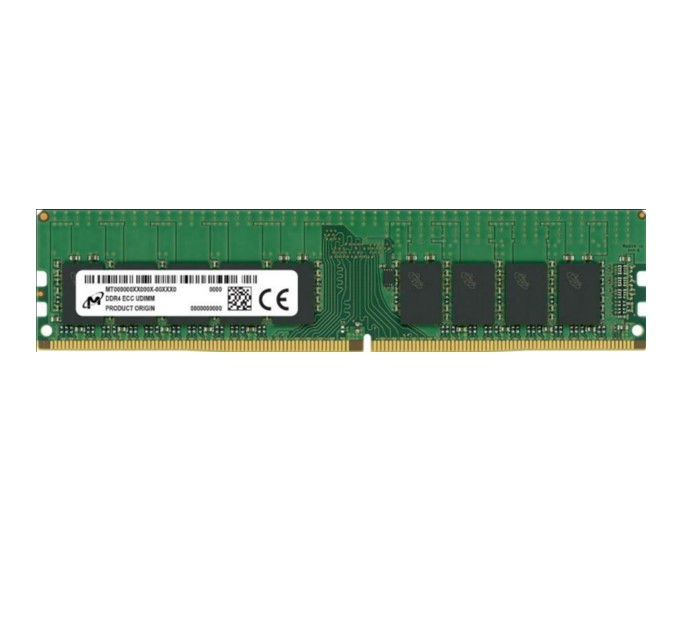  Micron 32GB (1x32GB) DDR4 ECC UDIMM 3200MHz CL22 2Rx8 ECC Unbuffered Server Memory 3yr wty  