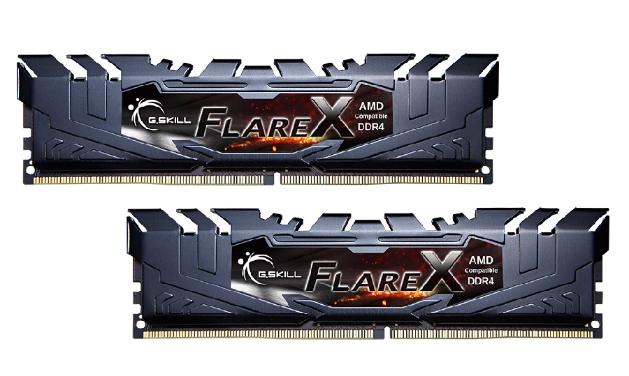  Dual Channel: 32GB (2x16GB) DDR4 3200MHz CL16 Flare X - Optimised For AMD Ryzen Desktop Memory  