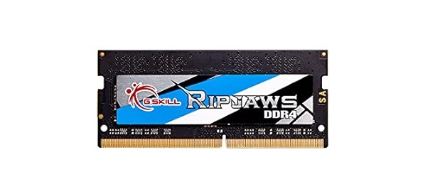  SO Dimm Single Channel: 8GB (1 x 8GB)/ PC4-25600 / DDR4 3200 Mhz/ Timings 22-22-22-52/ Voltage 1.2V/ Ripjaws  